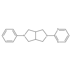 2-{5-Phenyl-octahydropyrrolo[3,4-c]pyrrol-2-yl}pyrimidine Structure