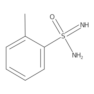 2-Methylbenzene-1-sulfonoimidamide Structure