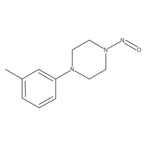 1-(3-Methylphenyl)-4-nitrosopiperazine Structure