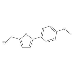 C-[5-(4-Methoxy-phenyl)-furan-2-yl]-methylamine Structure
