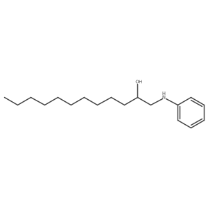 1-(Phenylamino)-2-dodecanol结构式