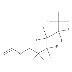 6-(Ethenyloxy)-1,1,1,2,2,3,3,4,4,5,5-undecafluorohexane Structure