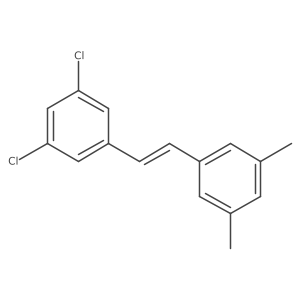 1,3-Dichloro-5-[2-(3,5-dimethylphenyl)ethenyl]benzene结构式