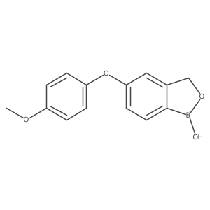 1,3-Dihydro-1-hydroxy-5-(4-methoxyphenoxy)-2,1-benzoxaborole Structure