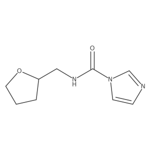 n-(Oxolan-2-ylmethyl)-1h-imidazole-1-carboxamide结构式