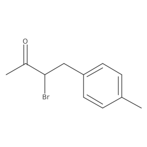 3-Bromo-4-(4-methylphenyl)butan-2-one结构式