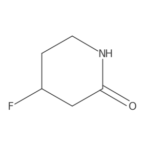 4-Fluoropiperidin-2-one结构式