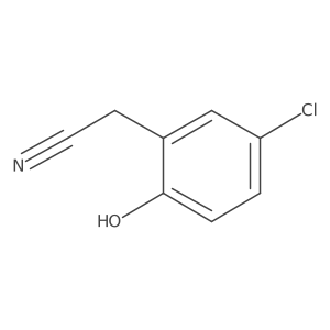 2-(5-Chloro-2-hydroxyphenyl)acetonitrile结构式