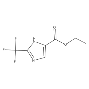 ethyl 2-(trifluoromethyl)-1H-imidazole-4-carboxylate Structure