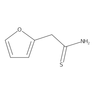 2-(Furan-2-yl)ethanethioamide Structure