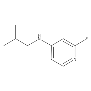 2-Fluoro-N-isobutylpyridin-4-amine Structure