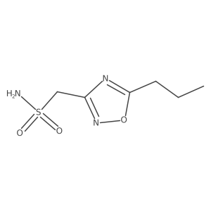 (5-Propyl-1,2,4-oxadiazol-3-yl)methanesulfonamide结构式