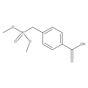 4-((Dimethoxyphosphoryl)methyl)benzoic acid结构式
