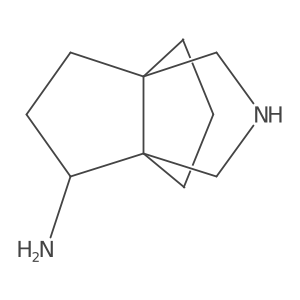 3-Azatricyclo[3.3.3.0,1,5]undecan-6-amine结构式