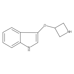 3-(azetidin-3-yloxy)-1H-indole结构式