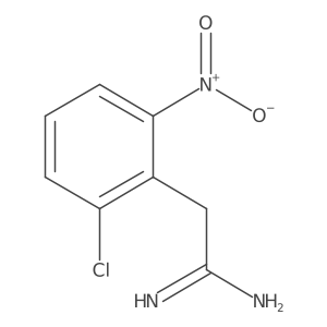 2-(2-Chloro-6-nitrophenyl)ethanimidamide Structure