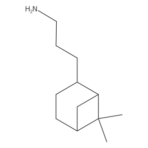 3-{6,6-Dimethylbicyclo[3.1.1]heptan-2-yl}propan-1-amine结构式