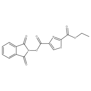 4-(1,3-dioxo-2,3-dihydro-1H-isoindol-2-yl) 2-ethyl 1,3-thiazole-2,4-dicarboxylate结构式