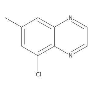 5-Chloro-7-methylquinoxaline Structure