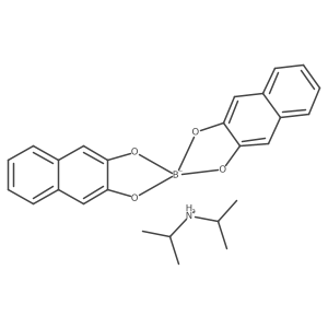 Diisopropylammonium boro-di-2,3-naphthalenediolate Structure