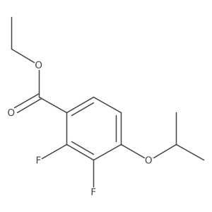 Ethyl 2,3-difluoro-4-isopropoxybenzoate Structure