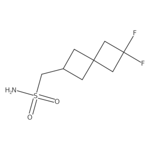 {6,6-Difluorospiro[3.3]heptan-2-yl}methanesulfonamide Structure
