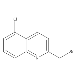 2-(Bromomethyl)-5-chloroquinoline Structure