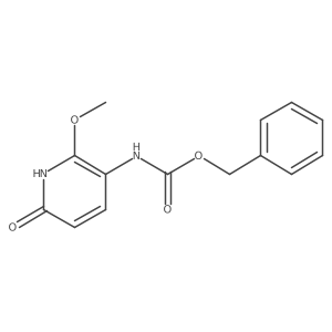 benzyl N-(6-hydroxy-2-methoxypyridin-3-yl)carbamate结构式