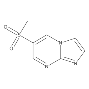 6-Methanesulfonylimidazo[1,2-a]pyrimidine Structure