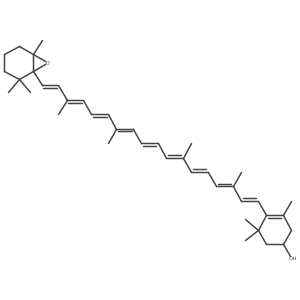 (3R)-5a(2),6a(2)-Epoxy-5a(2),6a(2)-dihydro-I(2),I(2)-caroten-3-ol Structure