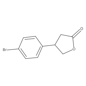 4-(4-Bromophenyl)oxolan-2-one Structure