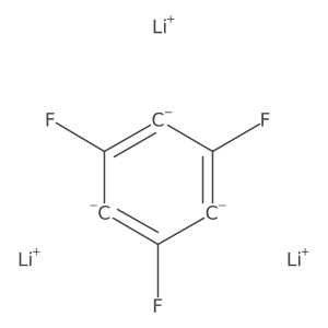 Trilithium;1,3,5-trifluorobenzene-2,4,6-triide结构式