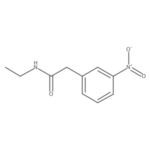 N-ethyl-2-(3-nitrophenyl)acetamide结构式