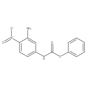 Carbamic acid, (3-amino-4-nitrophenyl)-, phenyl ester Structure