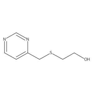 4-(2-Hydroxyethylthiomethyl)pyrimidine Structure
