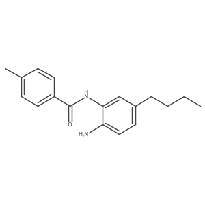 n-(2-Amino-5-butylphenyl)-4-methylbenzamide Structure