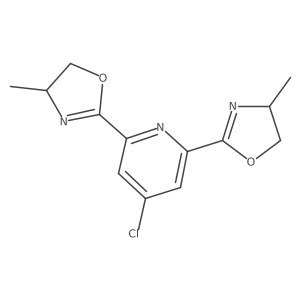 2-[4-Chloro-6-(4-methyl-4,5-dihydro-1,3-oxazol-2-yl)pyridin-2-yl]-4-methyl-4,5-dihydro-1,3-oxazole结构式