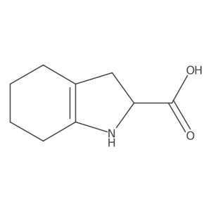 2,3,4,5,6,7-hexahydro-1H-indole-2-carboxylic acid结构式