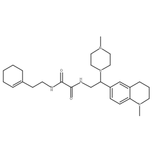 N1-(2-(cyclohex-1-en-1-yl)ethyl)-N2-(2-(1-methyl-1,2,3,4-tetrahydroquinolin-6-yl)-2-(4-methylpiperazin-1-yl)ethyl)oxalamide Structure