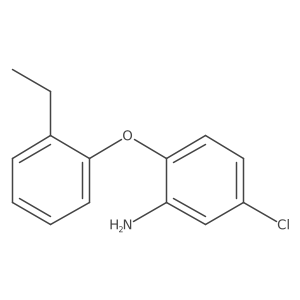5-Chloro-2-(2-ethylphenoxy)aniline Structure