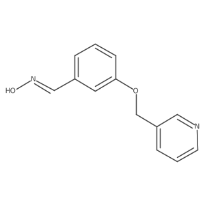3-(Pyridin-3-ylmethoxy)benzaldehyde oxime结构式