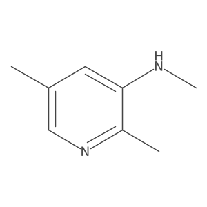 N,2,5-trimethylpyridin-3-amine结构式
