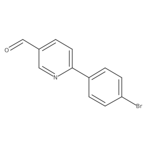 6-(4-Bromophenyl)nicotinaldehyde Structure