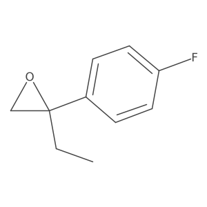 2-Ethyl-2-(4-fluorophenyl)oxirane Structure