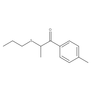 2-(Propylthio)-1-(p-tolyl)propan-1-one结构式