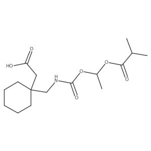 Gabapentin enacarbil, (R)-结构式