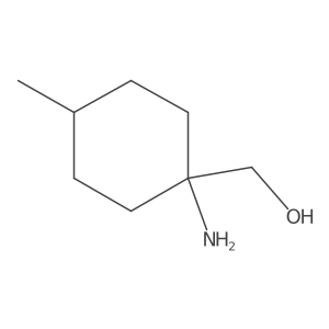 (1-Amino-4-methylcyclohexyl)methanol结构式