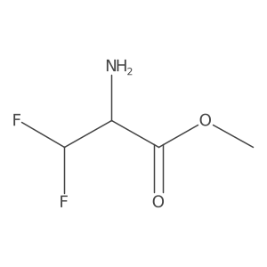Difluoro-o-methylalanine Structure