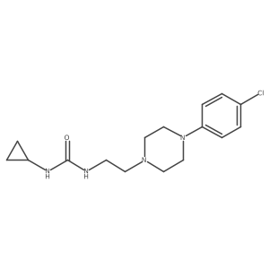 1-(2-(4-(4-Chlorophenyl)piperazin-1-yl)ethyl)-3-cyclopropylurea Structure
