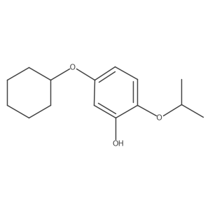 5-(Cyclohexyloxy)-2-isopropoxyphenol结构式